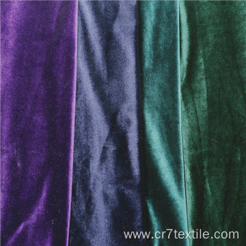 100% Corea Velvet Spandex Plain Dyed Ladies Fabric